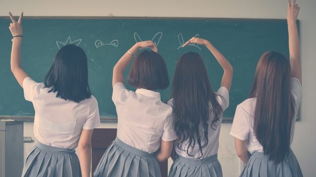 楽しい女子高生たち