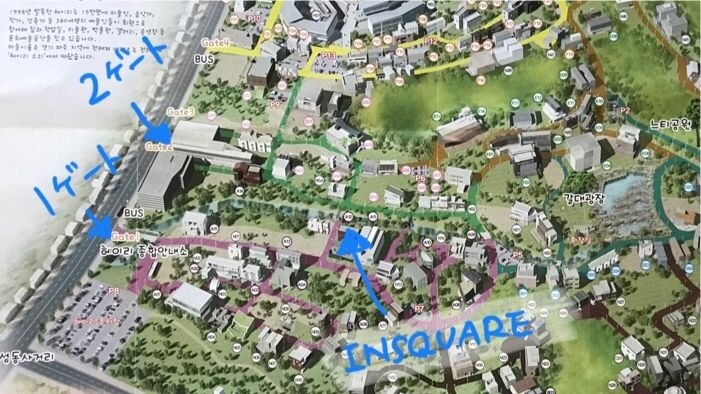 INSQUARE への行き方