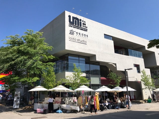 ヘイリ芸術村の建物
