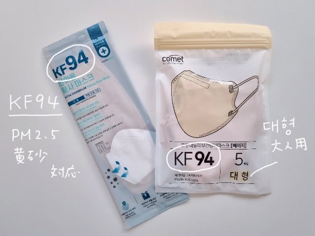 KF94 PM2.5 黄砂対応マスク